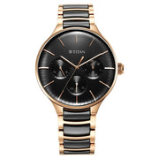 90148KD03 Ceramic Fusion Men Multifunction Quartz Watch 42mm