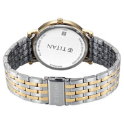 Titan 90203BM01 Elegance Men 2 Hands w/ Sec. Sub-dial  Quartz Watch 42mm