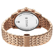Titan 90179WM01 Classique Micromotors Men Classic Quartz Watch 43mm