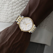 Titan 90203BM01 Elegance Men 2 Hands w/ Sec. Sub-dial  Quartz Watch 42mm