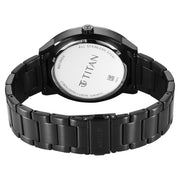 Titan 90213NM01 Regalia Arc Men Multifunction Quartz Watch 44mm