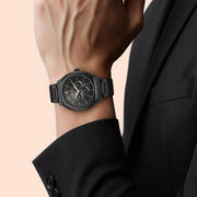 Titan 90213NM01 Regalia Arc Men Multifunction Quartz Watch 44mm