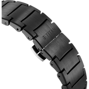 Titan 10055NC01 Edge Fumage Men 2 Hands Quartz Watch 39mm