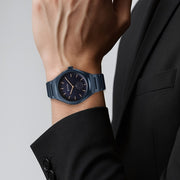Titan 90210QM01 Classique Contour Men 2 Hands w/ Sec. Sub-dial  Quartz Watch 42mm