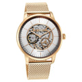 90110WM02 Skeletal Men 3 Hands Automatic Watch 44mm