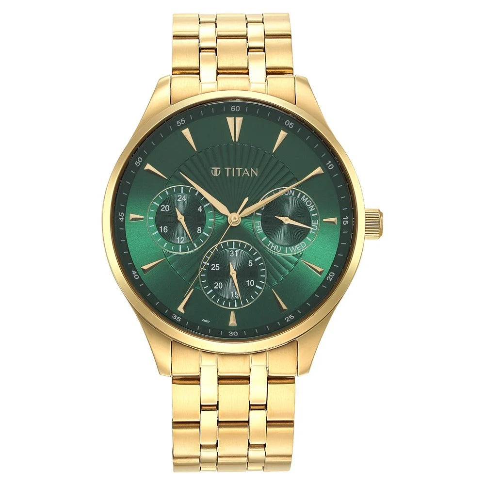 90127YM05 Opulent Men Multifunction Quartz Watch 42mm