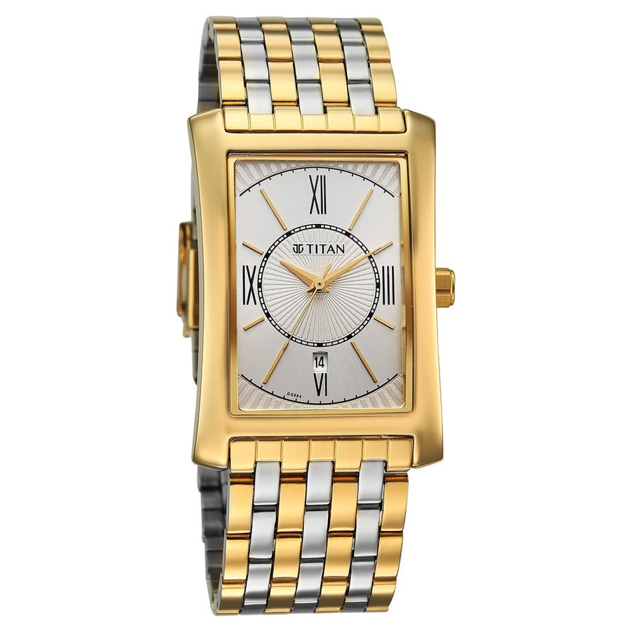 10046BM03 Regalia Allure Men 3 Hands w/ Date Quartz Watch 40mm