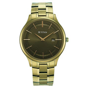 90142QM03 Classique Slimline Men 2 Hands w/ Date Quartz Watch 40mm