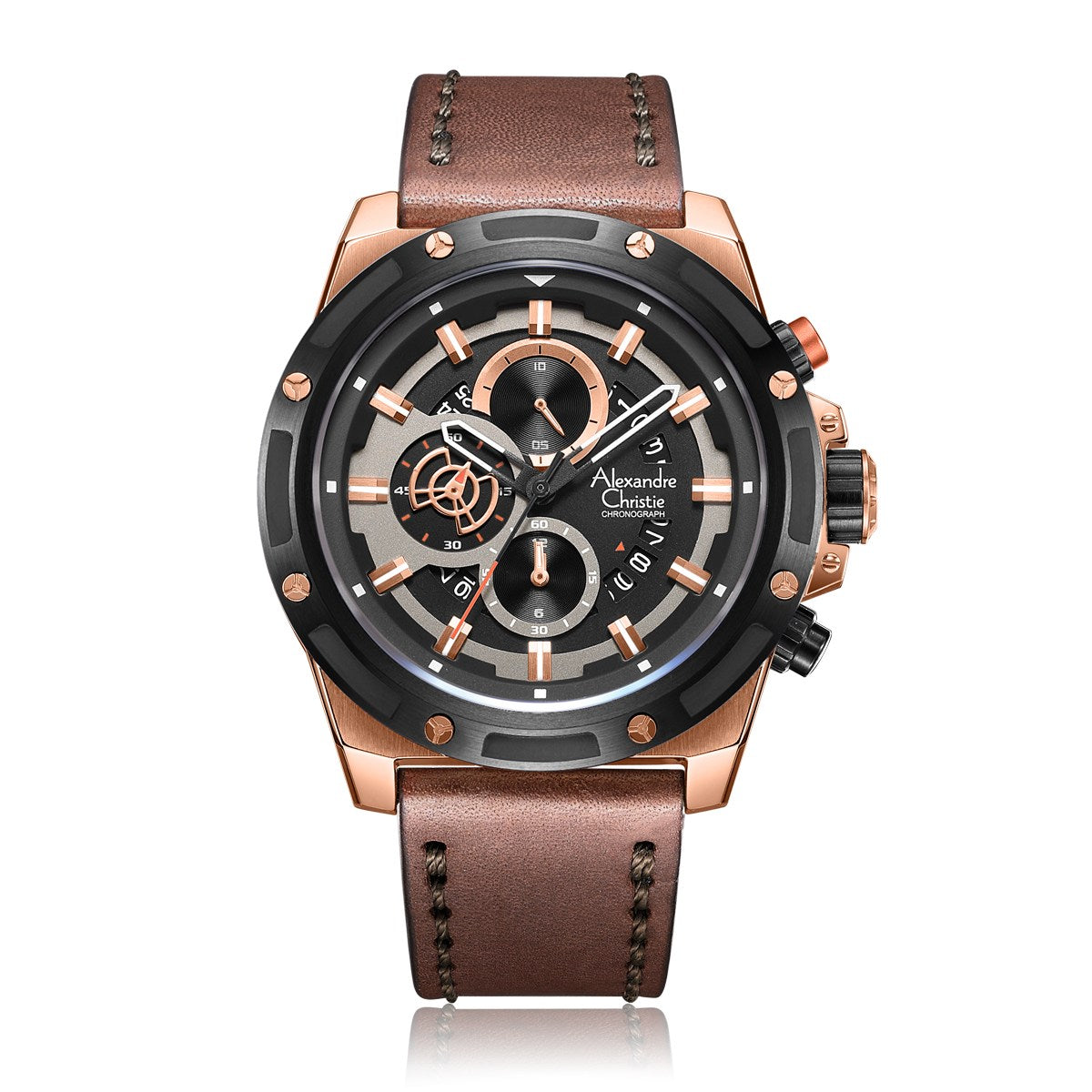 6506MCLBRBA Men's Chronograph Quartz Watch 47mm