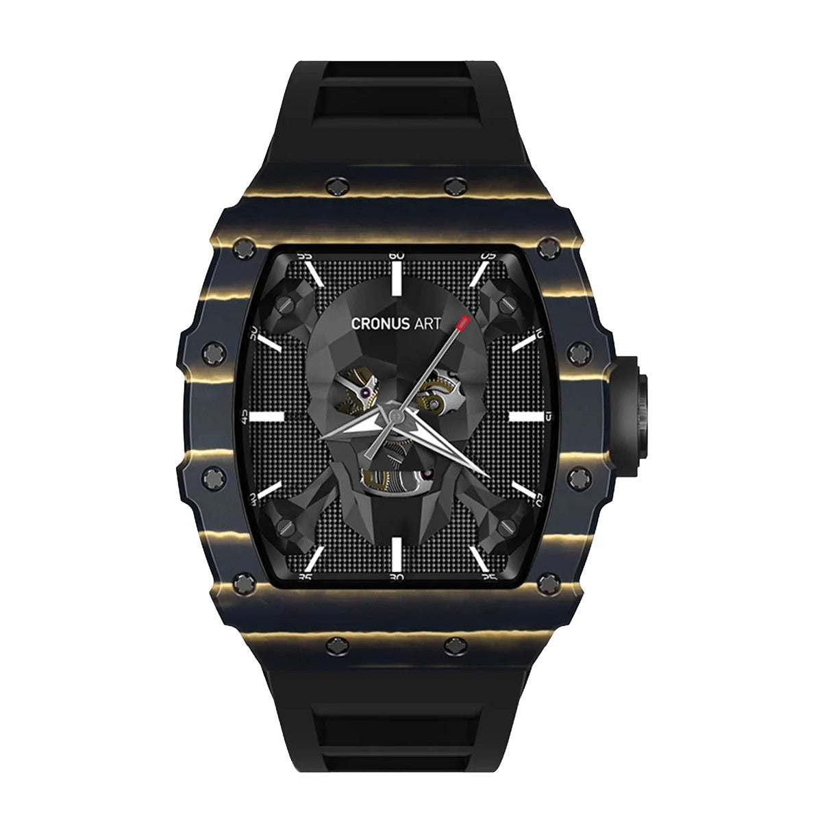 CM002-03 Men's Carbon Case Automatic Watch 42mm