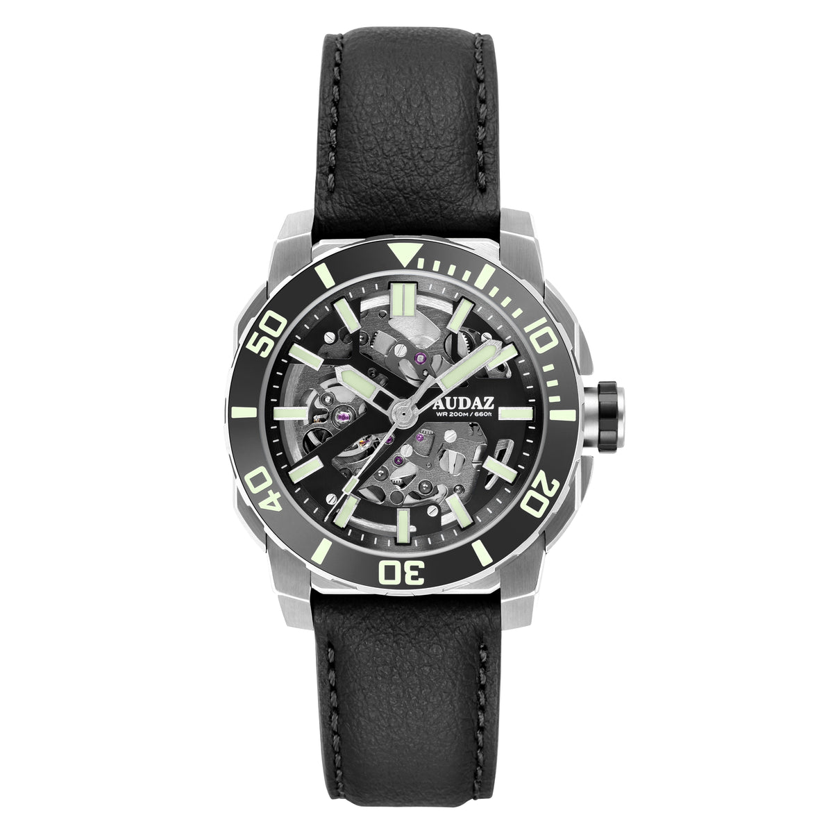 4020-01 QUANTUM Men's Automatic Watch 42mm