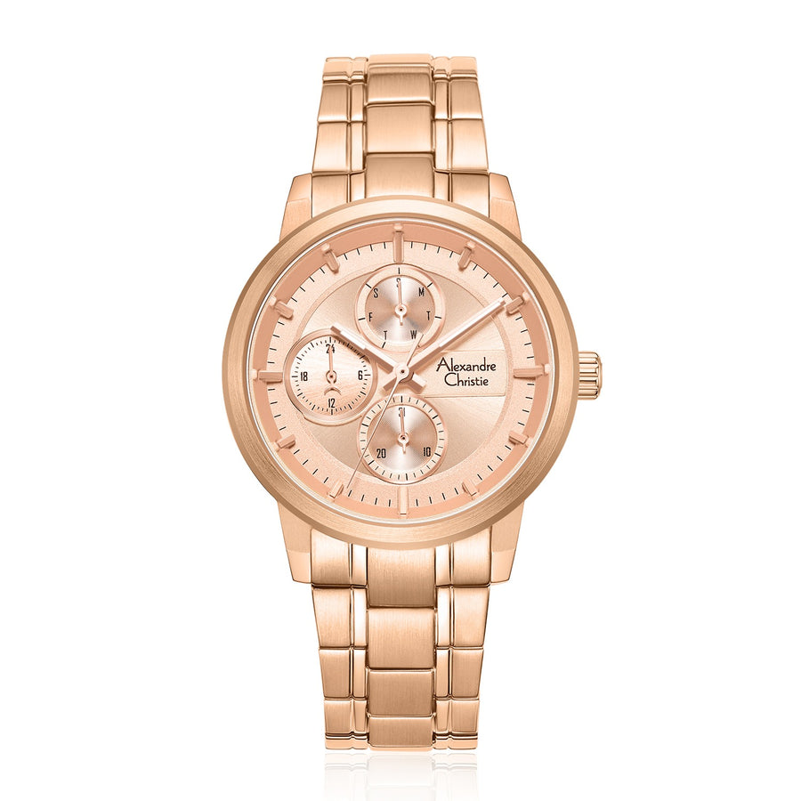 Alexandre Christie 6323BFBRGLN Women's Multi-Function Quartz Watch 36mm