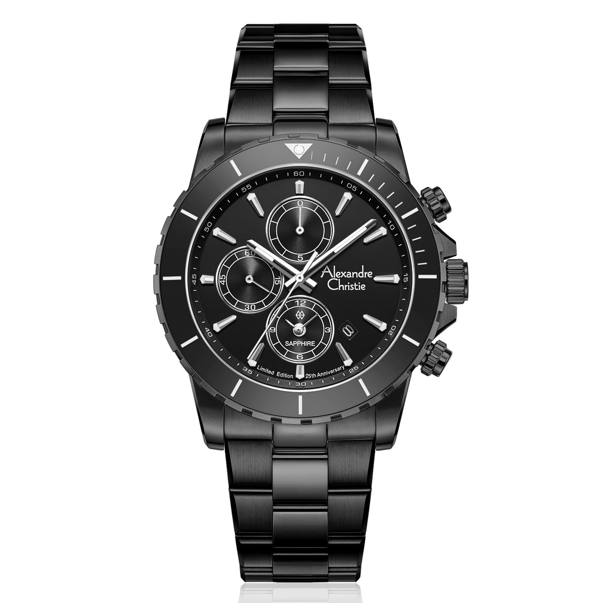 6141XXVMIPBA 25th Anniversay Limited Edition Men's Chronograph Quartz Watch 42mm