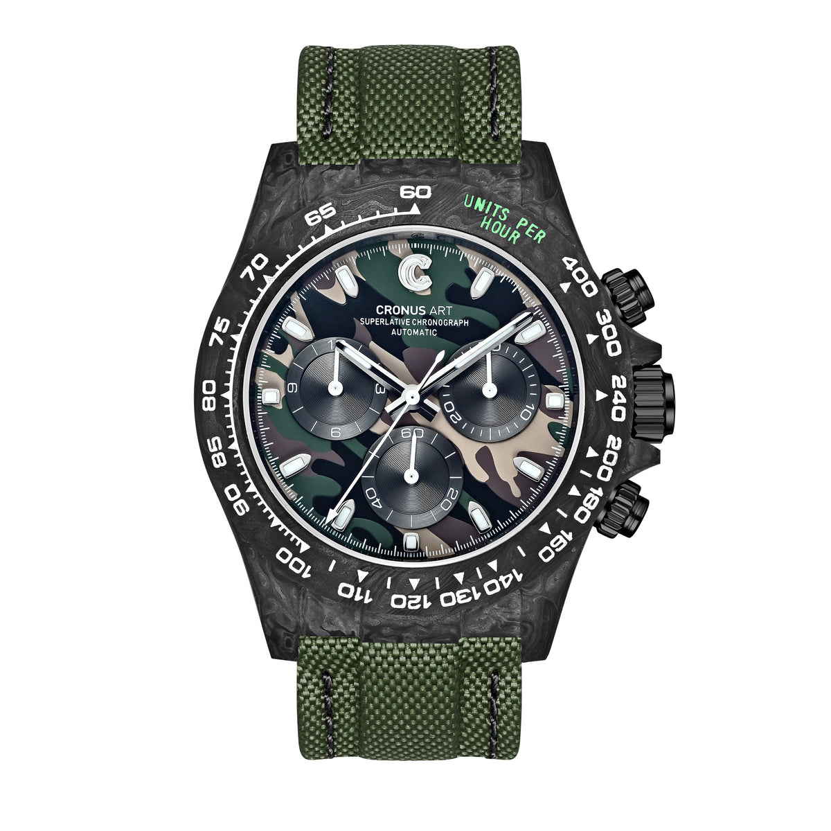 Cronus Art CM016-036 Men's Chronograph Automatic Watch 40mm
