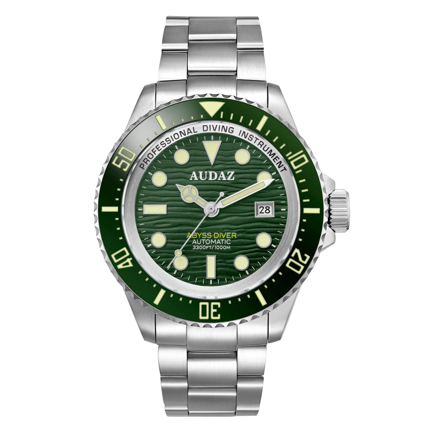 Audaz 3010-08 ABYSS DIVER Men's Automatic Watch 44mm
