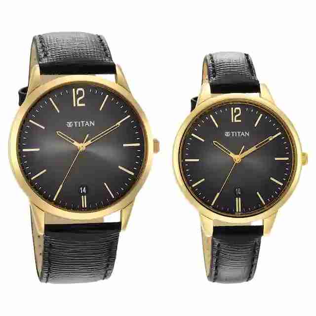 18062617YL01 Couple's Classic Quartz Watch 44+37mm