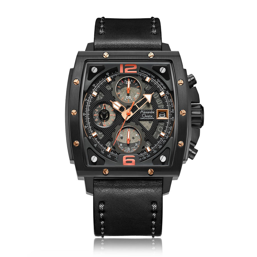 Alexandre Christie 6376MCLIPBAORBA Men's Chronograph Quartz Watch 44mm