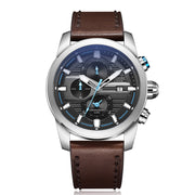 6562MCLSSBABU Men's Chronograph Quartz Watch 45mm