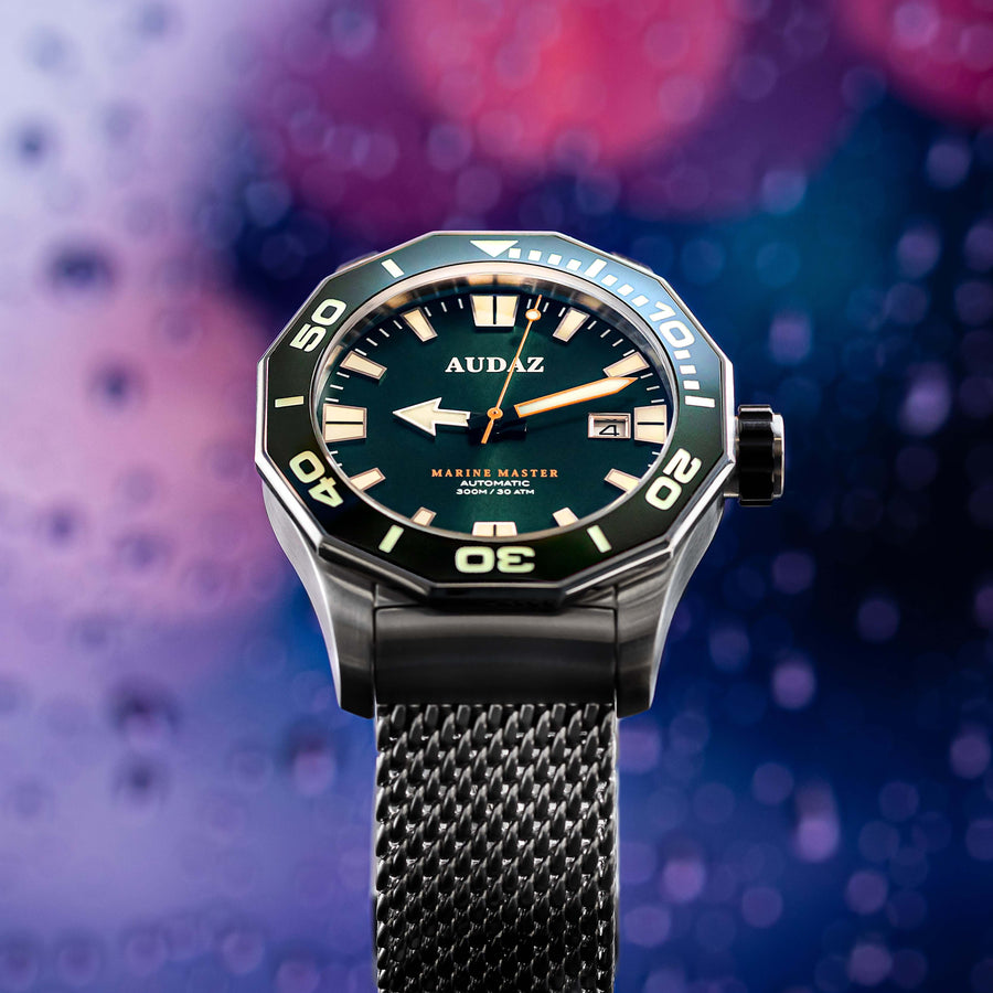 3000-03 MARINE MASTER Men's Automatic Watch 44mm