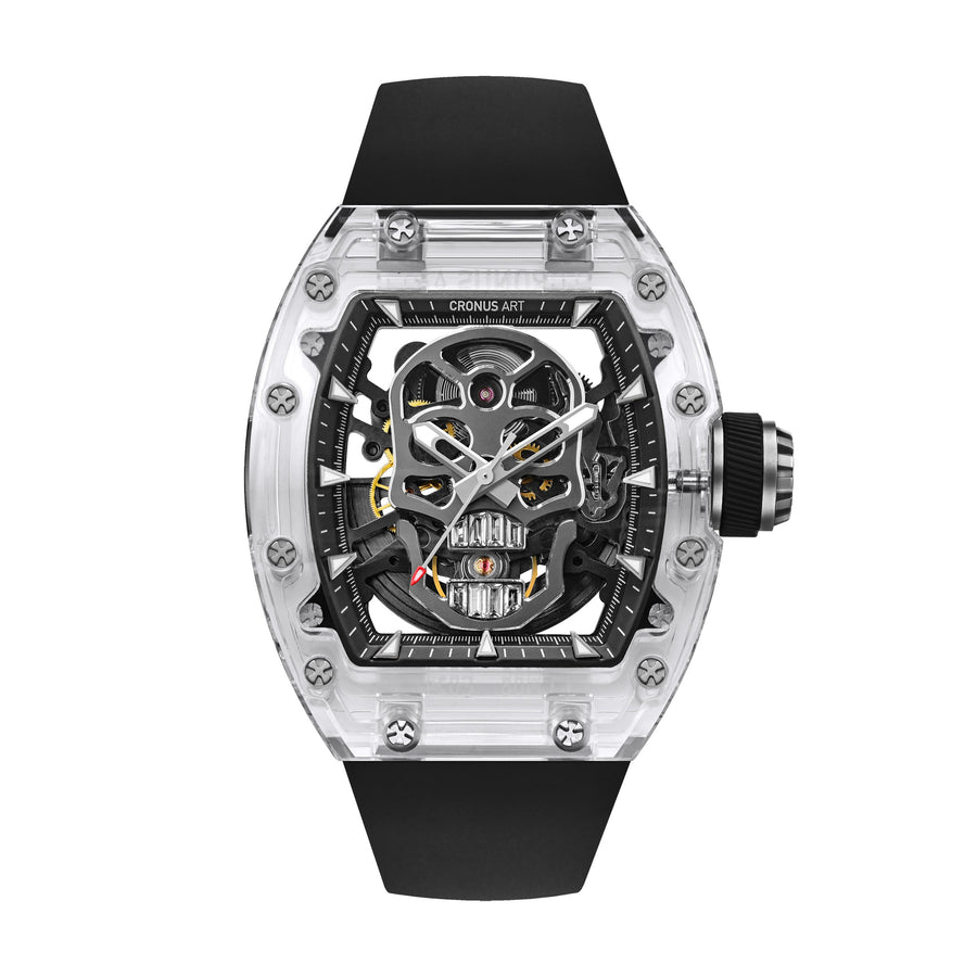 Cronus Art CM08-020 Gem Skull Series  Automatic WatchFor Men 31mm