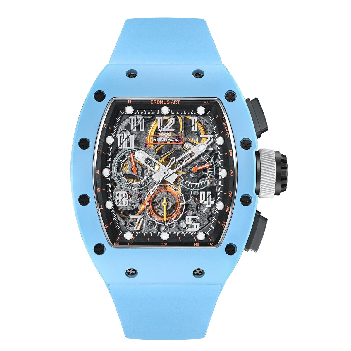 CM09-015 Men's Carbon Case Automatic Watch 42mm