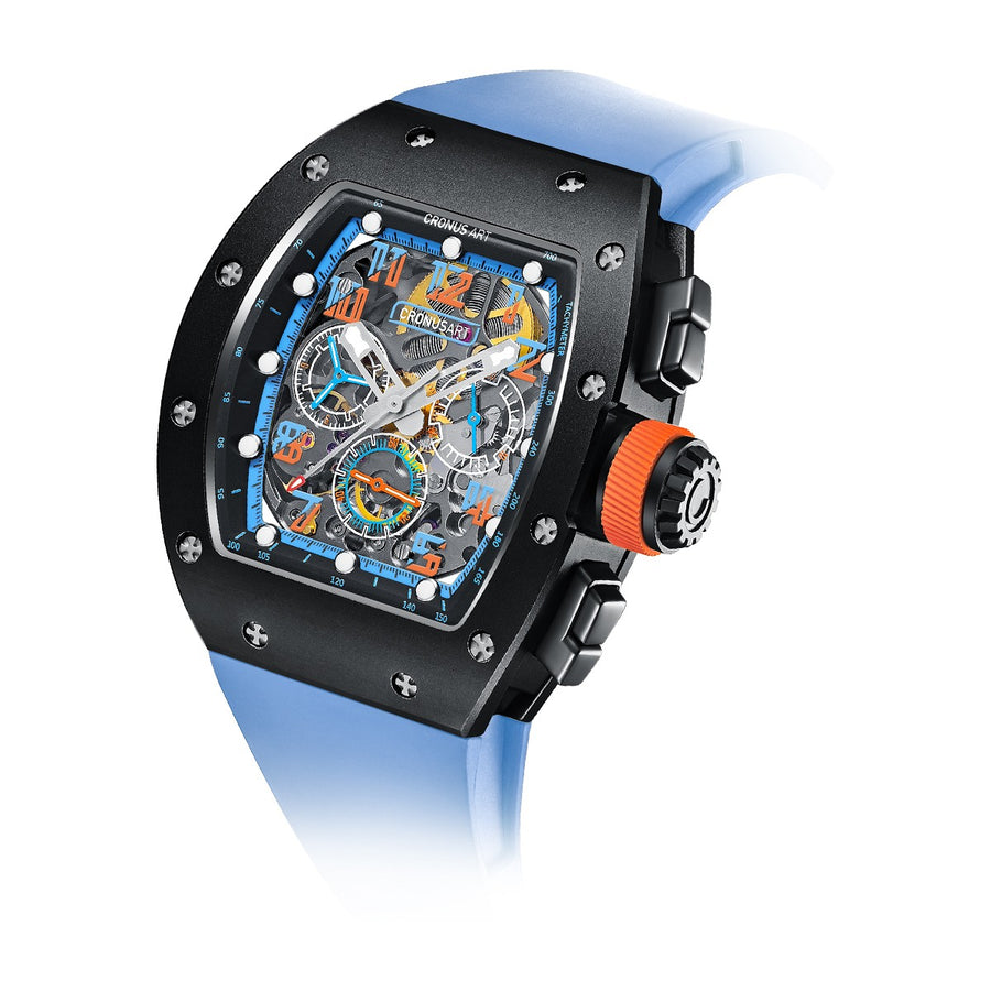 CM09-005 Men's Carbon Case Automatic Watch 42mm