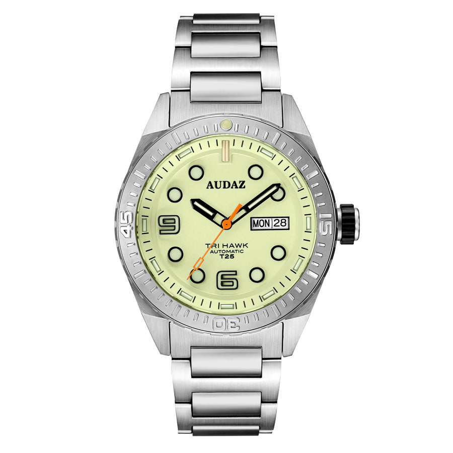 Audaz 4010-03 TRI-HAWK Men's Automatic Watch 43mm