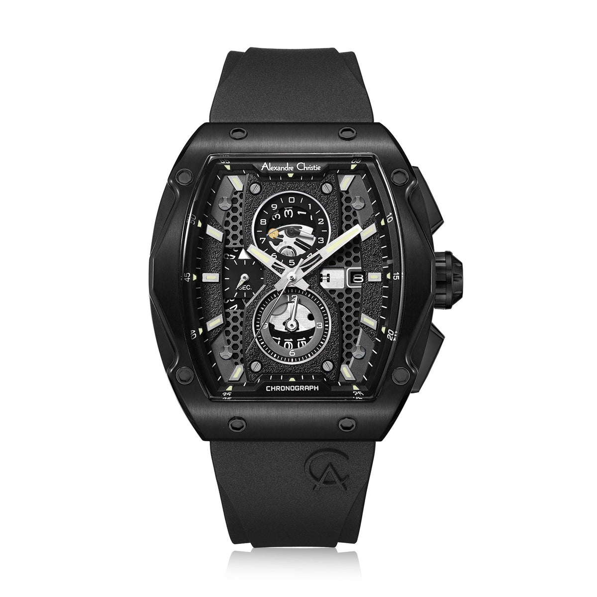 6608MCRIPBA Men's Chronograph Quartz Watch 44mm