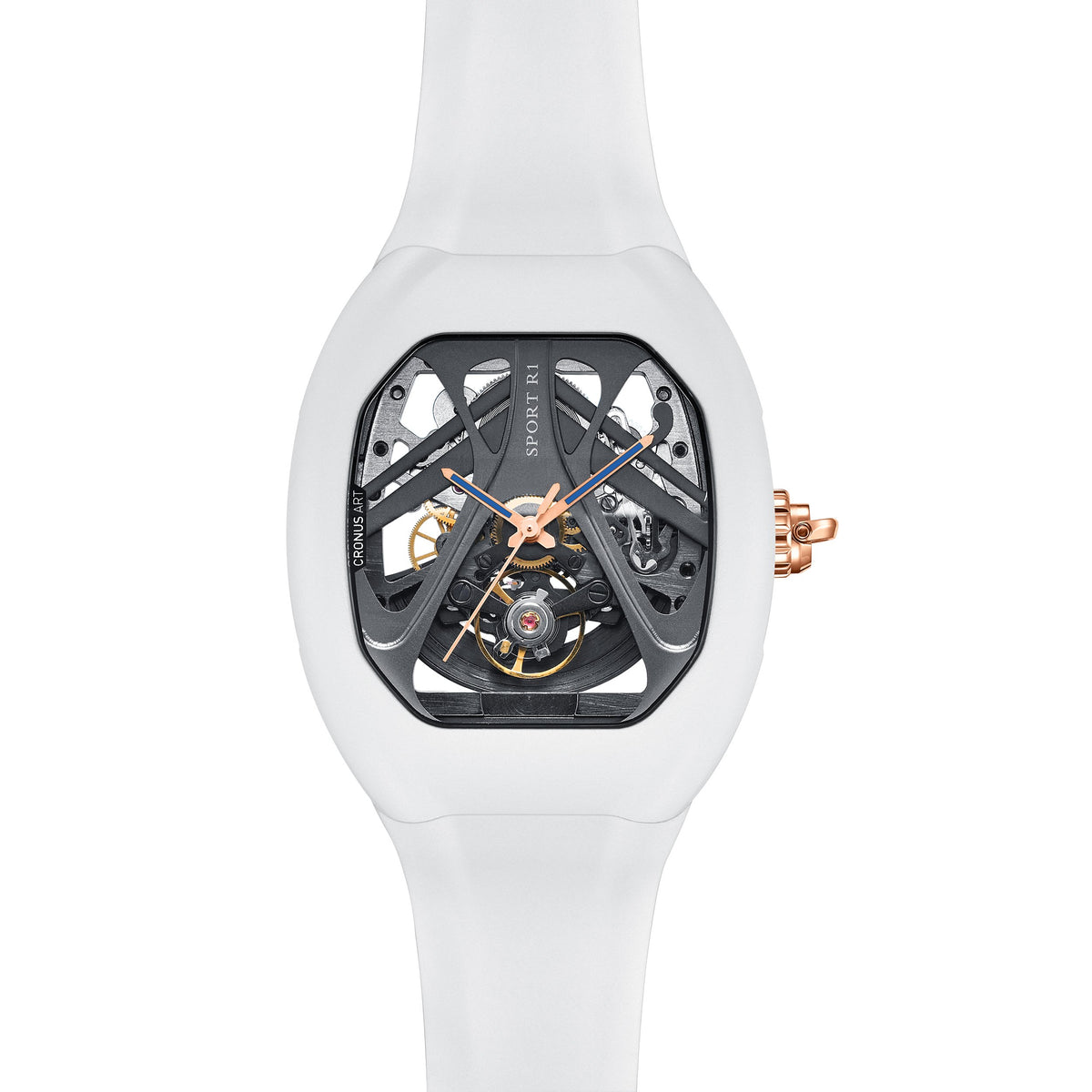R1-001 Men's Stainless Steel Case Race Watch 42mm