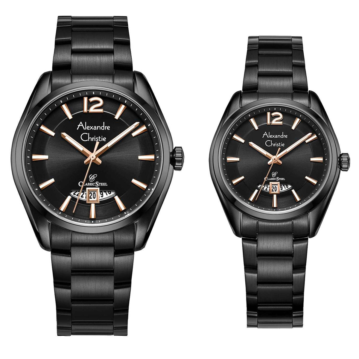 8679MDLDIPBARG Couple's Classic Quartz Watch 40+32mm
