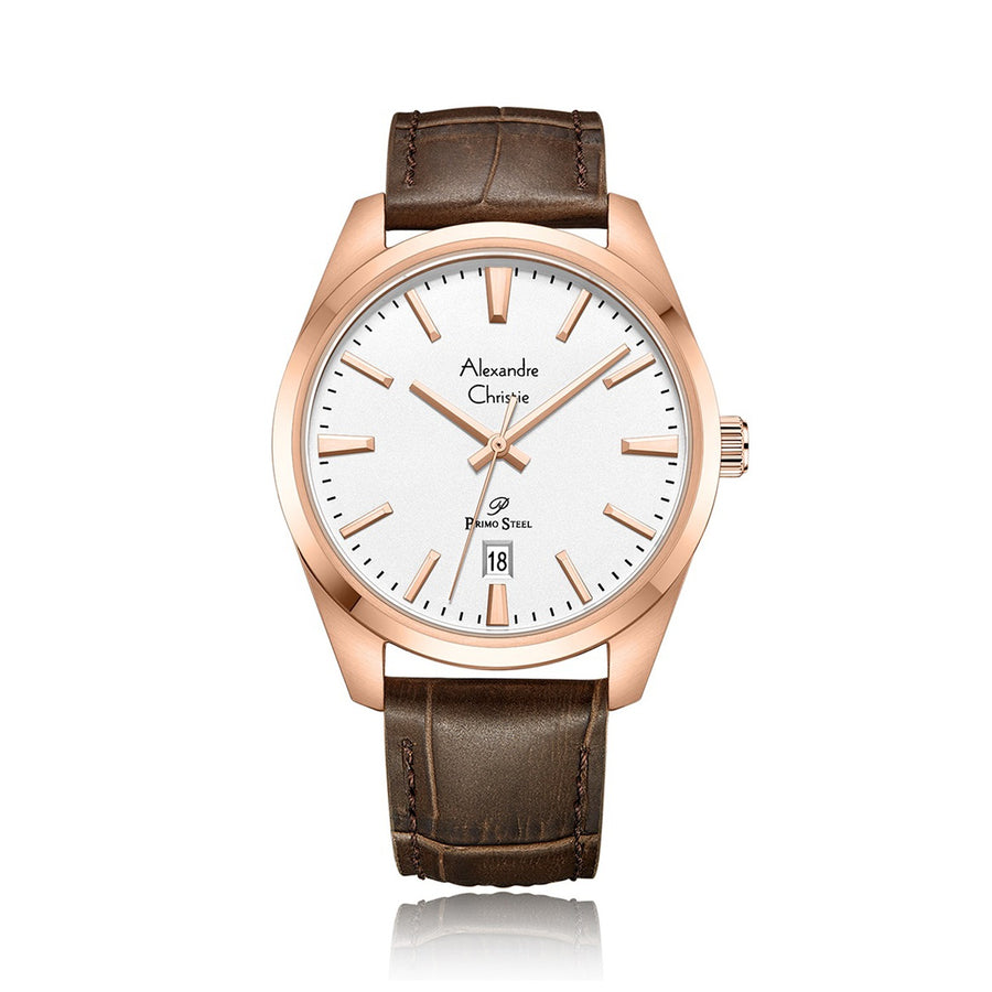 Alexandre Christie 1035MDLRGSL Men's Classic Quartz Watch 40mm