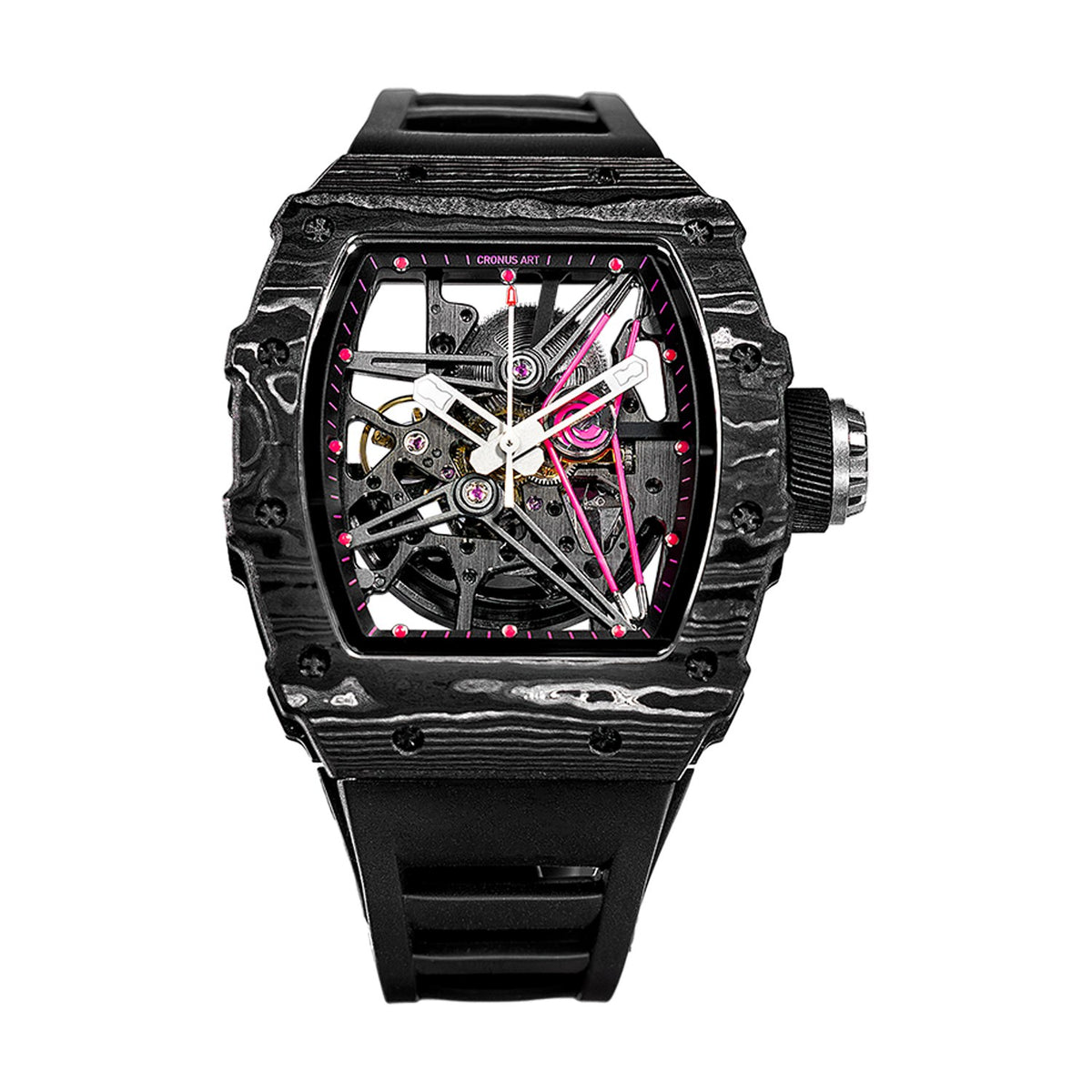 CM002-039 Men's Carbon Case Automatic Watch 42mm