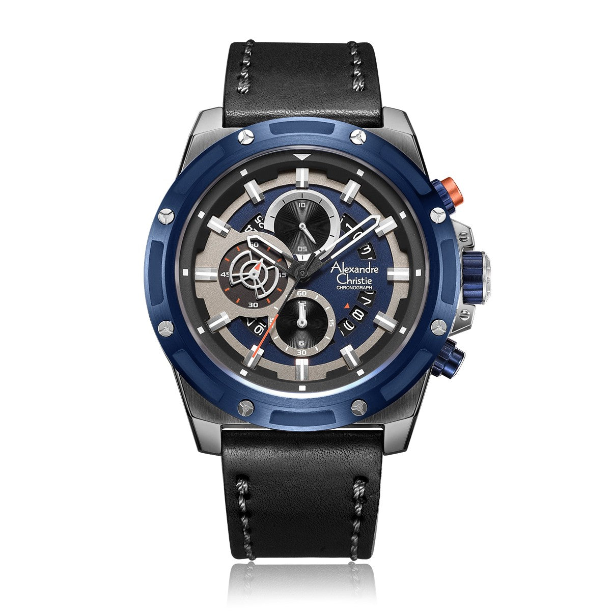 6506MCLGUBU Men's Chronograph Quartz Watch 47mm
