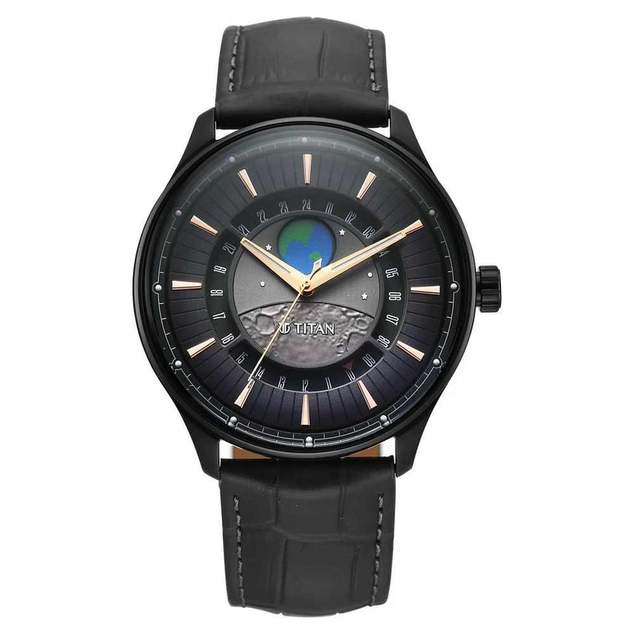 Titan Titan Stellar 1890NL01 Men's Quartz Watch 43mm