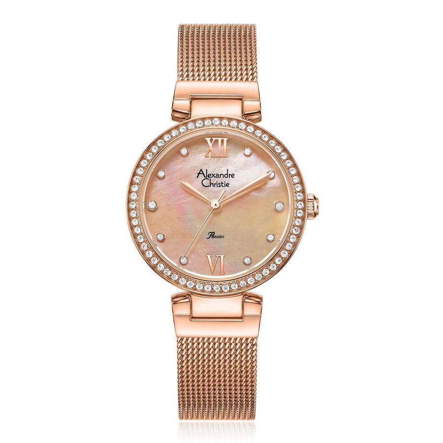 Alexandre Christie 2754LHBRGMD Women's Classic Quartz Watch 31mm