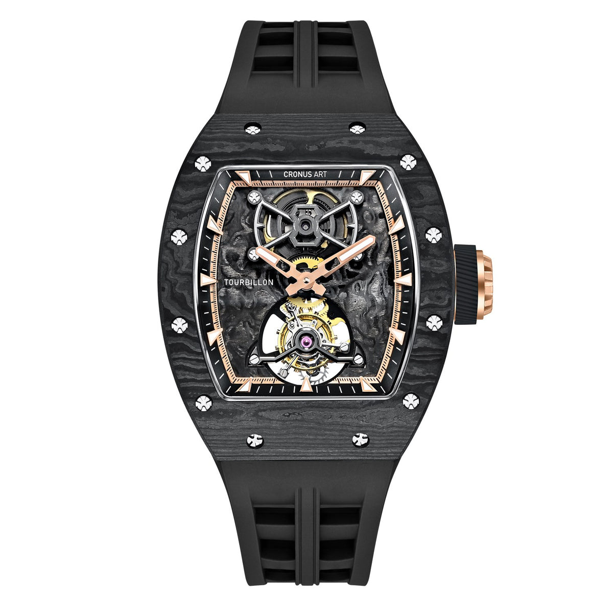 CM002-052 Men's Tourbillon Manual Winding Watch 42mm