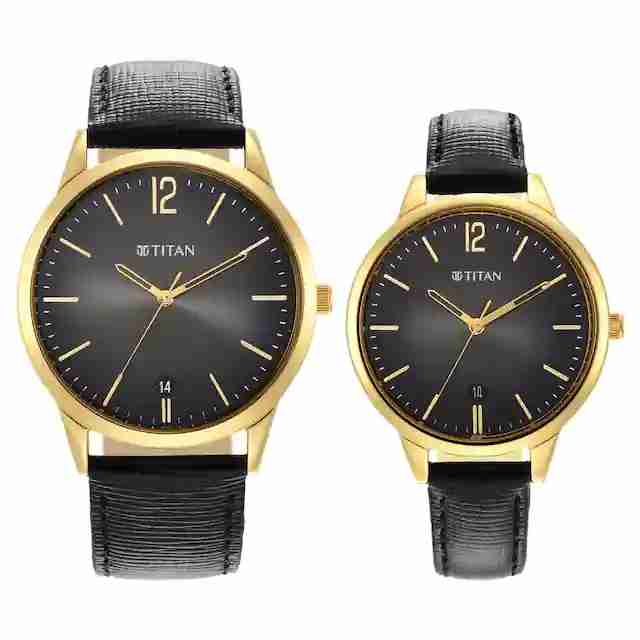 18062617YL01 Couple's Classic Quartz Watch 44+37mm