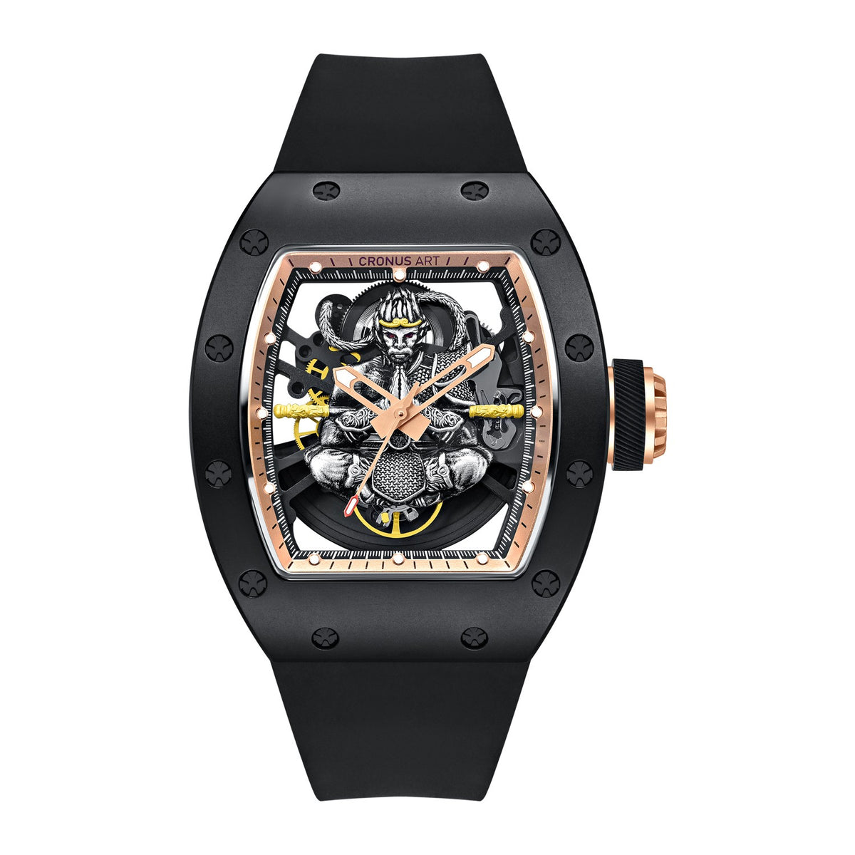 CM09-029 Men's Carbon Case Automatic Watch 42mm