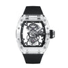 CM08-028 Men's Crystal Case Tourbillon Watch 42mm