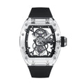 CM08-028 Men's Crystal Case Tourbillon Watch 42mm