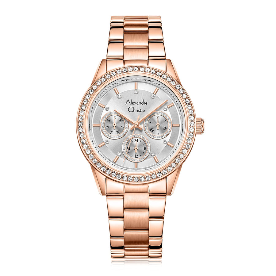 Alexandre Christie 2A46BFBRGSL2 Women's Multifunction Quartz Watch 36mm
