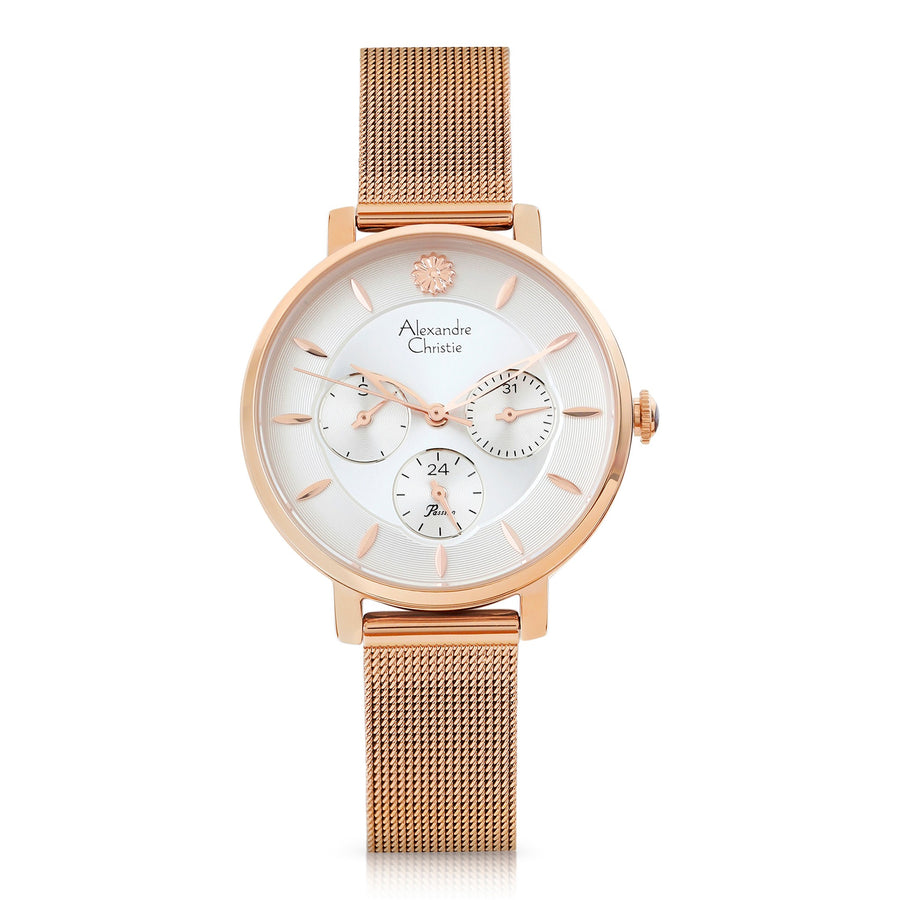 Alexandre Christie 2959BFBRGSL Women's Multi-Function Quartz Watch 35mm
