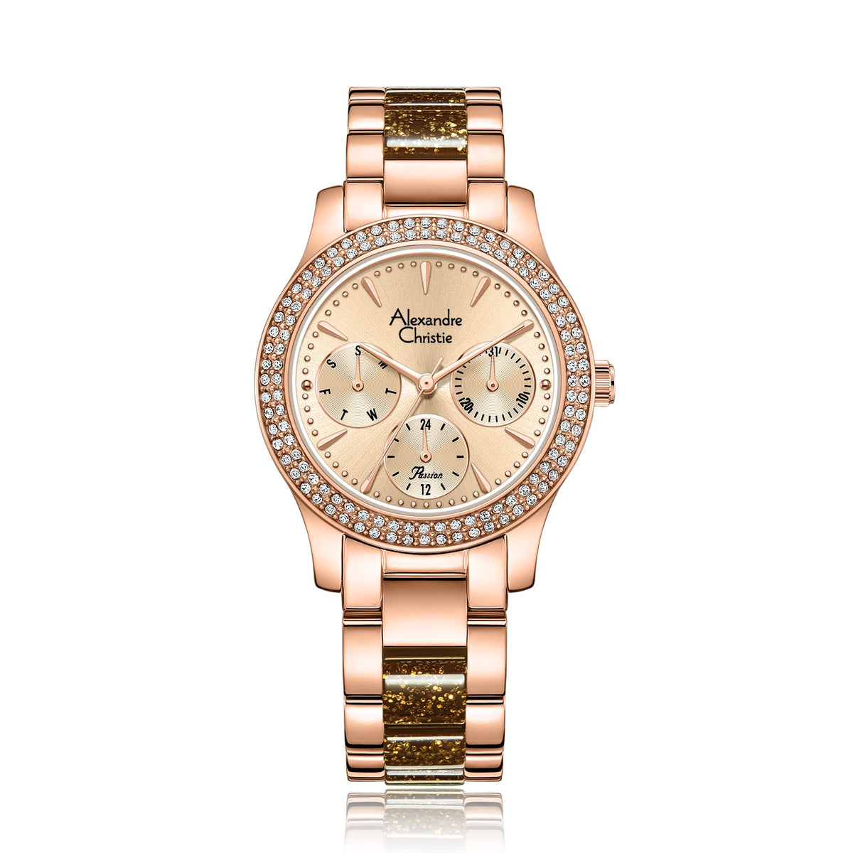 2932BFBRGLNBO Women's Multi-Function Quartz Watch 33mm