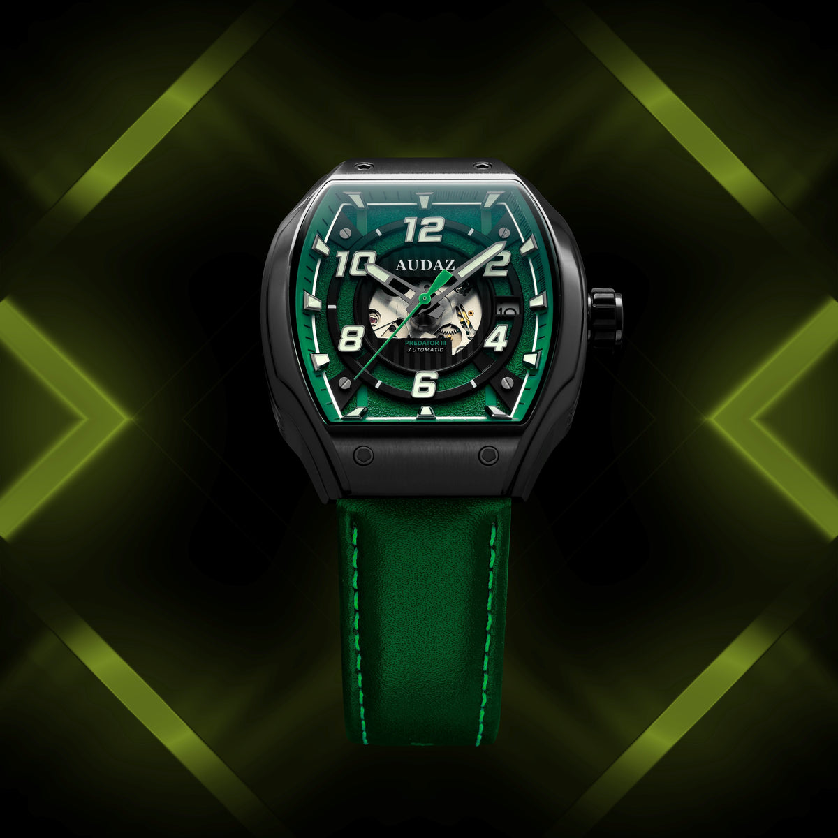 4070-05 PREDATOR III Men's Automatic Watch 42mm