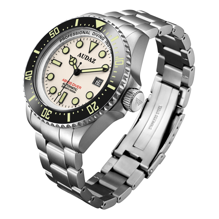 3010-09 ABYSS DIVER Men's Automatic Watch 44mm
