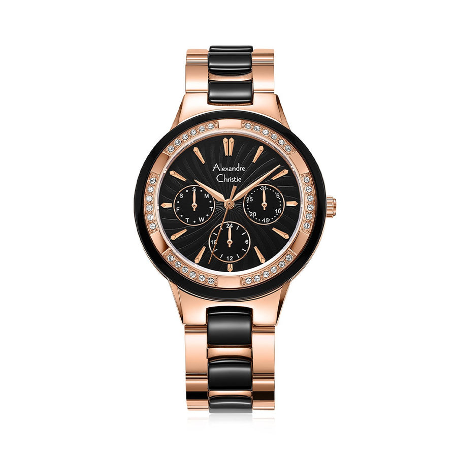 Alexandre Christie 2299BFBRGBA Women's Multi-Function Quartz Watch 36mm