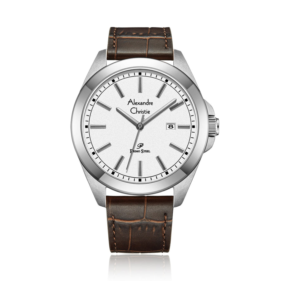 Alexandre Christie 1015MDLSSSLBO Men's Classic Quartz Watch 41mm