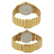 Titan 15802490YM04 Bandhan Couple Watch with Day and Date Display
