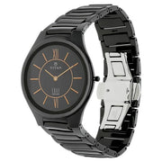 Titan 1696NC01 Edge Ceramic Black Dial Men's Quartz Watch