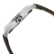 Titan 1698SL01 Silver Dial Brown Leather Strap Watch for Men